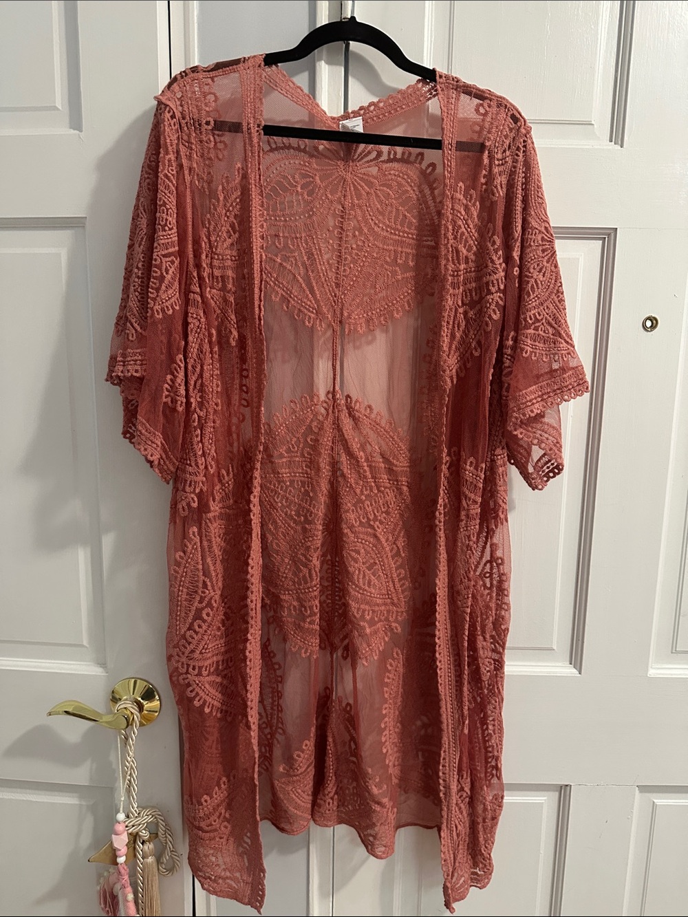 Crochet Lace Kimono
